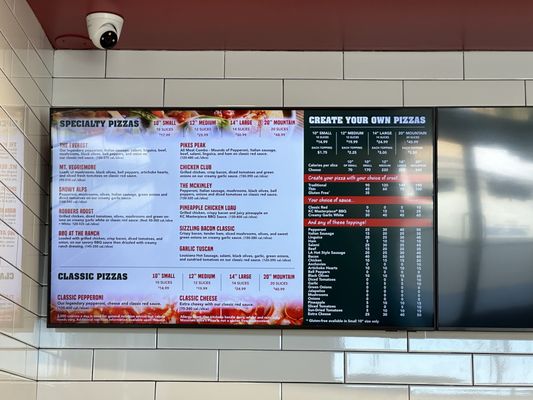 Menu photo 1 Mountain Mike's Pizza Riverside, CA
