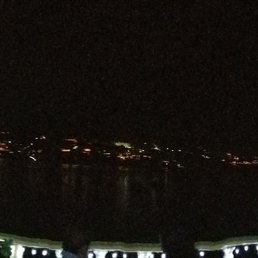 View at night from the deck View at night from the deck