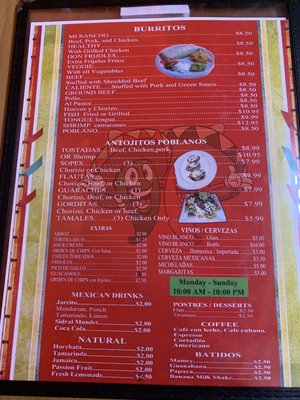 Menu photo 5 Mi Rancho Mexican Grill Miami, FL