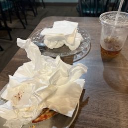 Sorry, I couldn't wait to eat. This is what our empty plates look like. LOL Sorry, I couldn't wait to eat. This is what our empty plates look like. LOL