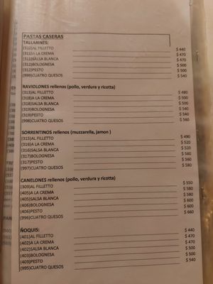 Menu photo 3 La Morena La Lucila del Mar, C