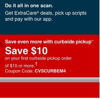 CVS Pharmacy - Available on first curbside pickup order placed using the CVS app. Expires 02/13/17 at 11:59 PM ET. - Drugstores Near Me - Ramona, California CVS Pharmacy - Available on first curbside pickup order placed using the CVS app. Expires 02/13/17 at 11:59 PM ET. - Drugstores Near Me - Ramona, California