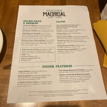 Cocina Madrigal - Menu2 - Tacos Near Me - Phoenix, Arizona Cocina Madrigal - Menu2 - Tacos Near Me - Phoenix, Arizona