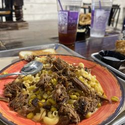 The Purple Goat - Mom's Mac & cheese. The perfect carb loaded pile of heaven.