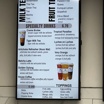 Snow & Boba - Milk tea menu - Desserts Near Me - Biloxi, Mississippi Snow & Boba - Milk tea menu - Desserts Near Me - Biloxi, Mississippi