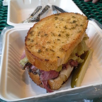 Cable Car Kitchen - The Grand Ave. If you can handle the big, spicy not got delicious pastrami you have to taste it!! Enough to share or take home. - Sandwiches Near Me - Buena Park, California