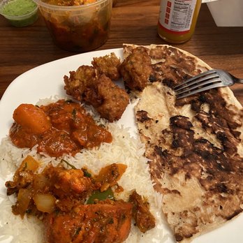Cinnamon Indian Grill - 77. Chicken Tikka, 61. Vindaloo, 3. Vegetable Pakora - Indian Near Me - Columbus, Ohio