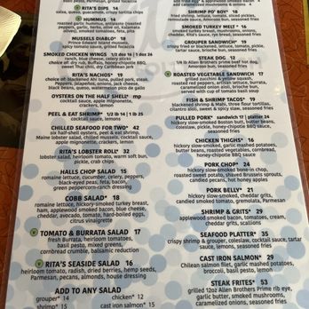 Rita's Seaside Grille - Seafood Near Me - Folly Beach, South Carolina Rita's Seaside Grille - Seafood Near Me - Folly Beach, South Carolina