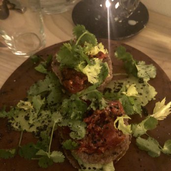 Colita - Tuna tostada - New American Near Me - Minneapolis, Minnesota