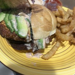 Dominican burger