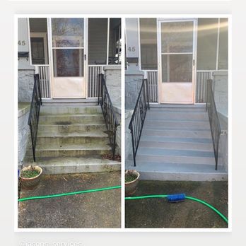 Jason's Services - Before and after algae removal - Tree Services Near Me