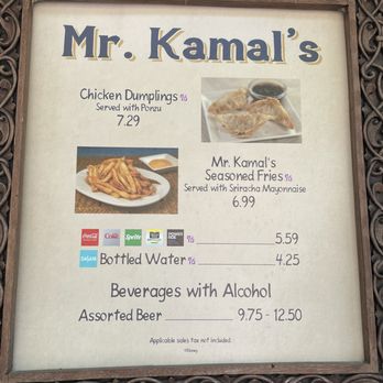 Mr. Kamal's - Menu (April 2026) - Indian Near Me - Orlando, Florida Mr. Kamal's - Menu (April 2026) - Indian Near Me - Orlando, Florida