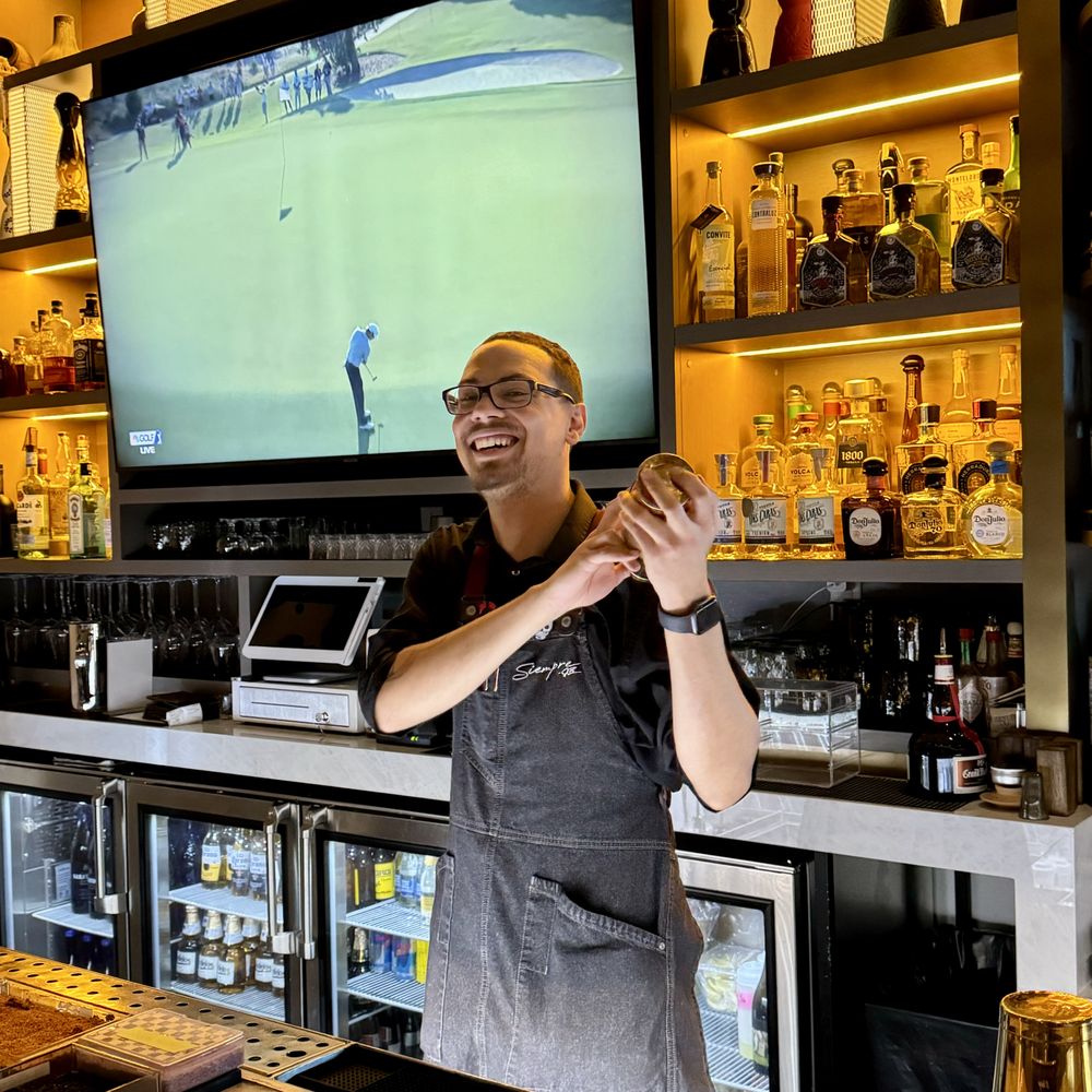 Siempre J.B. - Our wonderful server/bartender. I believe his name was Steven. My apologies if I am wrong - Mexican Near Me - Las Vegas, Nevada Siempre J.B. - Our wonderful server/bartender. I believe his name was Steven. My apologies if I am wrong - Mexican Near Me - Las Vegas, Nevada
