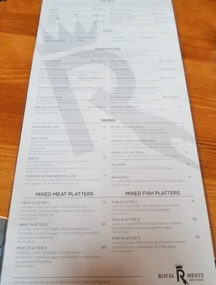 Menu photo 5 Royal Meats Bar/Beque Etobicoke, ON Menu photo 5 Royal Meats Bar/Beque Etobicoke, ON