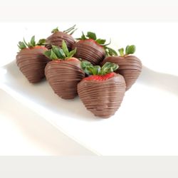 Half dozen of hand dipped strawberries