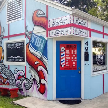 Liberty Barber Shop - Exterior art work shot - Barbers Near Me - Maitland, Florida