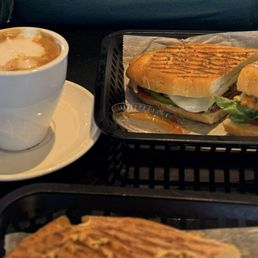 Tostinos and coffee Tostinos and coffee