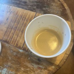 Cortado with lavender, a touch of honey, and (non-dairy) magic milk! Cortado with lavender, a touch of honey, and (non-dairy) magic milk!