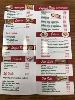 Menu photo 4 Joe's Pizza Pasta Subs Southlake, TX Menu photo 4 Joe's Pizza Pasta Subs Southlake, TX
