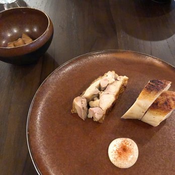 JUA - Fifth course - smoked & grilled chicken - Korean Near Me - New York, New York
