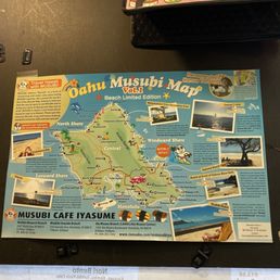 Oahu Musubi Map Oahu Musubi Map