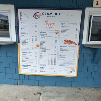 Bob's Clam Hut - Menu - Seafood Near Me - Kittery, Maine
