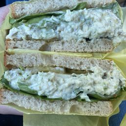 Chicken salad sandwich
