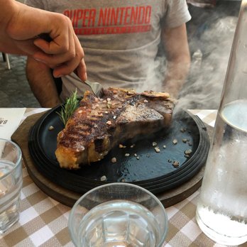 Hosteria Baullari - Hosteria Baullari with T-bone steak - Italian Near Me - Rome, RM Hosteria Baullari - Hosteria Baullari with T-bone steak - Italian Near Me - Rome, RM
