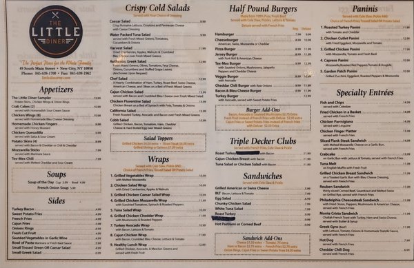 Menu photo 2 The Little Diner New City, NY Menu photo 2 The Little Diner New City, NY