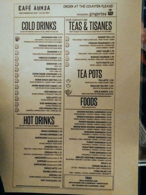 Menu photo 4 Cafe Aunja Montreal, QC
