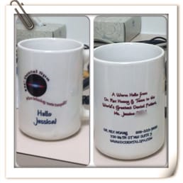 Got a surprise coffee mug from DC Dental Spa! Got a surprise coffee mug from DC Dental Spa!