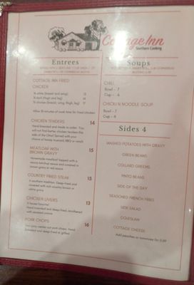 Menu photo 6 Cottage Inn Louisville, KY