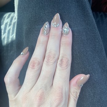 K&J Nails - Love how Lily knew exactly what I wanted with my nail art & the pics I showed her-she was very open & understanding. - Nail Salons Near Me - Brick, New Jersey K&J Nails - Love how Lily knew exactly what I wanted with my nail art & the pics I showed her-she was very open & understanding. - Nail Salons Near Me - Brick, New Jersey