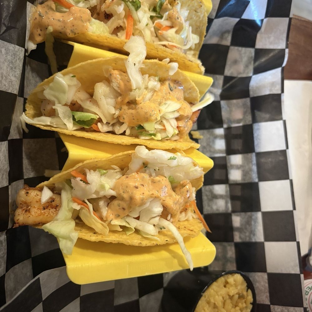 Huck's - More shrimp tacos - Seafood Near Me - Crystal River, Florida