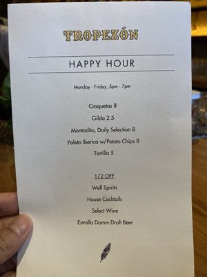 Menu photo 4 Tropezón Miami Beach, FL