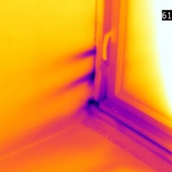 Accurate Inspects - Thermo Imaging #2 during testing (Window) - Home Inspectors Near Me