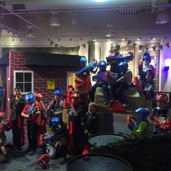 Tactical Urban Combat - Big 7 year old birthday party!