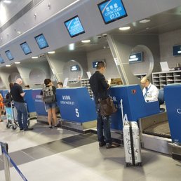 New ferry checkin area