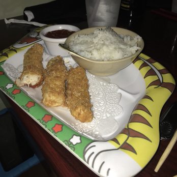 Shibui - Kids menu Fish Katsu with a side of white rice - Japanese Near Me - Sunset, Florida Shibui - Kids menu Fish Katsu with a side of white rice - Japanese Near Me - Sunset, Florida
