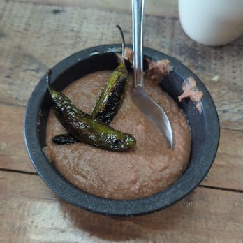 Chilaquilicious - Beans with chiles toreados - Mexican Near Me - Azusa, California