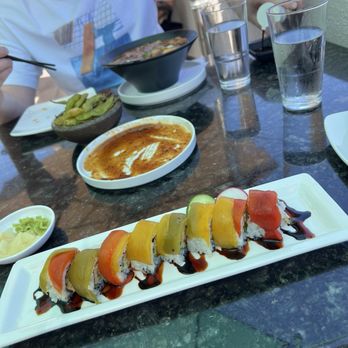 Oku - Vegetarian rainbow roll and Ramen - Sushi Bars Near Me - Santa Barbara, California Oku - Vegetarian rainbow roll and Ramen - Sushi Bars Near Me - Santa Barbara, California