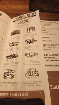 Menu photo 1 Yard House Westlake, OH