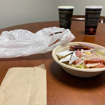 Firehouse Subs - a bowl of food on a table - Fast Food Near Me - Cincinnati, Ohio