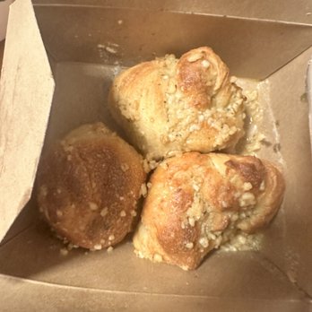 Stupid Delicious Pizza - Garlic knots with lots of garlic and pull apart soft dough. - Pizza Near Me - Wingdale, New York Stupid Delicious Pizza - Garlic knots with lots of garlic and pull apart soft dough. - Pizza Near Me - Wingdale, New York