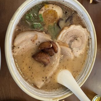 Kuriya Japanese Kitchen - Black Garlic Ramen - Sushi Bars Near Me - Albany, California