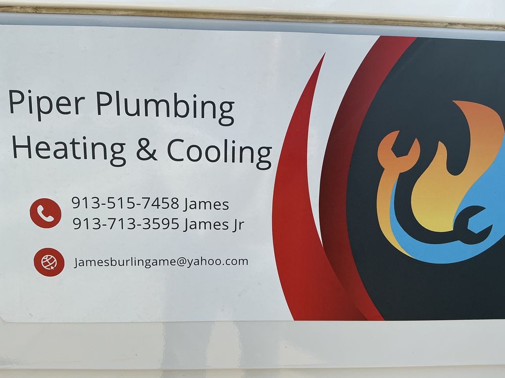 Slide of Piper Plumbing Heating & Cooling