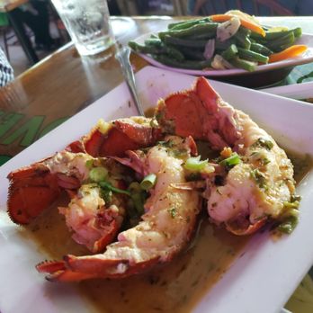 The Fish House - Twin Lobster Tails - Seafood Near Me - Miami, Florida The Fish House - Twin Lobster Tails - Seafood Near Me - Miami, Florida