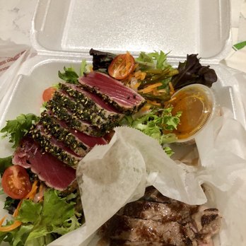 Leahi Market - Ahi salad + steak - Cocktail Bars Near Me - Honolulu, Hawaii Leahi Market - Ahi salad + steak - Cocktail Bars Near Me - Honolulu, Hawaii