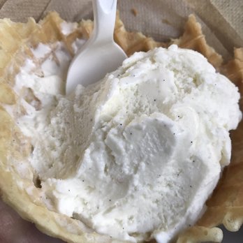 Jack the Dipper Ice Cream - Vanilla ice cream in vanilla waffle cone - kid's size. - Ice Cream & Frozen Yogurt Near Me - Waynesville, North Carolina