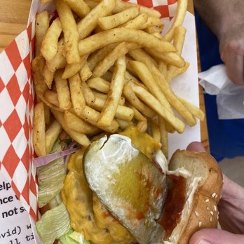 The Point Park - Burger and fries - Food Stands Near Me - San Antonio, Texas